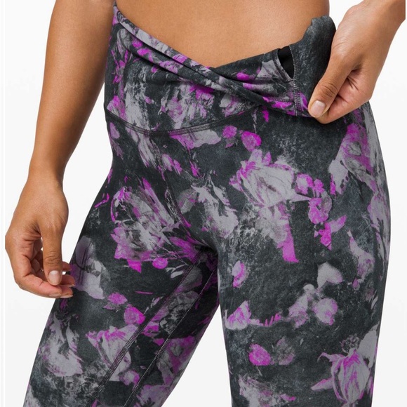 Lululemon Align Pant II 25" Floral Shift Multi 4 - Picture 4 of 7